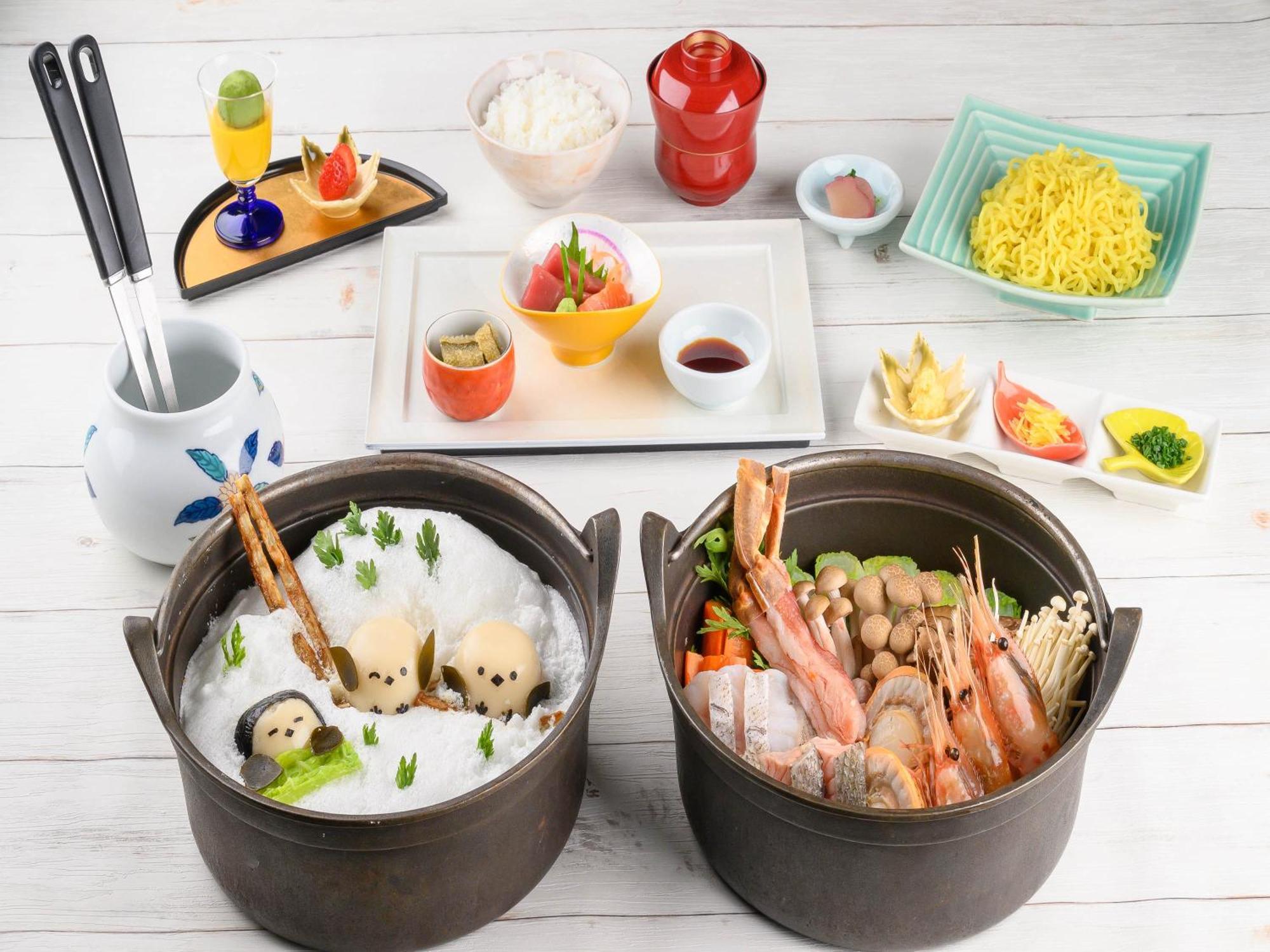 Shin Furano Prince Hotel Экстерьер фото A hot pot