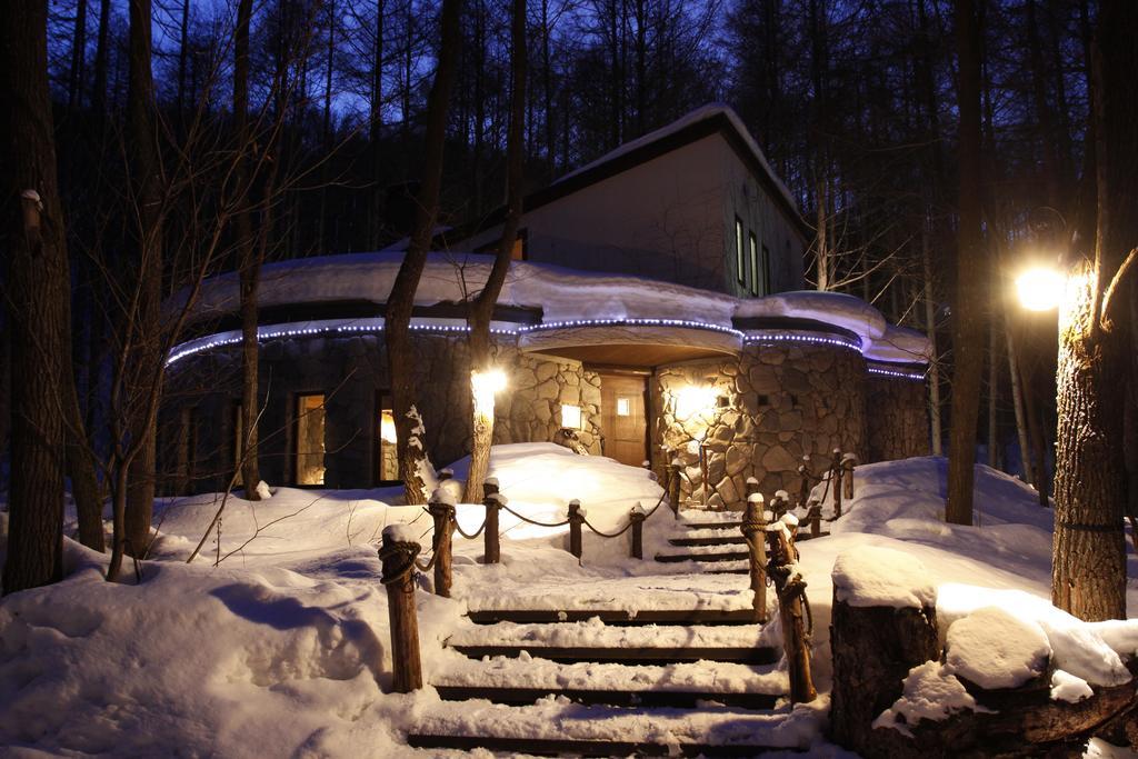 Shin Furano Prince Hotel Экстерьер фото The entrance to the Hoshino Resort Tomamu